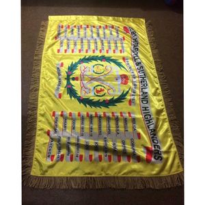 su imagen es la bandera de la sucursal de Greenock de la Asociación Regimental de los Highlanders de Argyll y Sutherland - Product Image 5