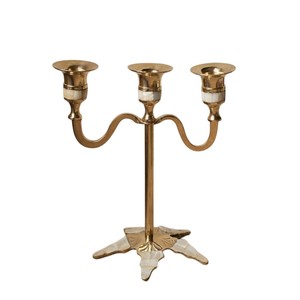 Bougeoir créatif en métal argenté de qualité, en aluminium, à 3 bras, bougeoir et décoration d'intérieur, cadeau à prix raisonnable - Product Image 3
