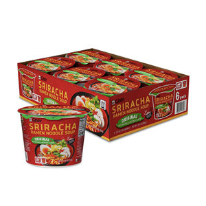 บะหมี่กึ่งสำเร็จรูป ชอย ซีริราชา รสกิมจิ 60 กรัม แบบกล่อง สำหรับส่งออก - Product Image 1