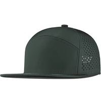 Casquettes Snapback Unisexe Personnalisées en Coton Respirant et Imperméable, Couleur Unie, Style Décontracté, Visière Plate, Prix Promotionnel de Gros