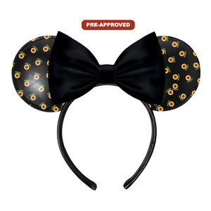 Factory Direct Pre-Approval Design Concept <b>Mouse</b> Ears Headband Made-to-Order Hair Accessory in Sunflower Edition - Product Image 1