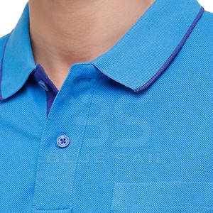 Comfortable <b>Men</b> 100% Cotton Polo <b>T</b> <b>Shirt</b> <b>With</b> Classic <b>Collar</b> Design And Short Sleeve Daily Wear Custom Made <b>Men</b> Polo <b>T</b> <b>Shirt</b> - Product Image 5