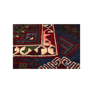 Alfombras de Lana Anudadas a Mano Nuray, Rectangulares con Medallón Rojo Naranja, para Pasillo, Hogar, Sala de Estar, Entrada, Decoración, Tamaño Grande 9x12 - Paem-1243 - Product Image 3