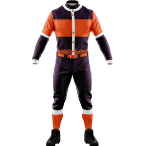 Conjuntos de uniformes de béisbol directos de fábrica, ropa de equipo OEM personalizada con impresión por sublimación y cumplimiento rápido de pedidos a granel - Product Image 1
