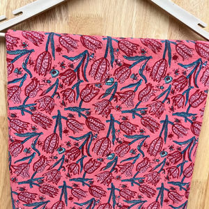 Telas con estampado de bloques a mano, 100% algodón, tela textil para el hogar, tela para hacer vestidos étnicos indios, Material para correr hecho a mano - Product Image 1