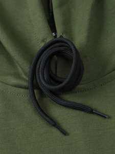 Sudaderas con capucha de lana para hombre personalizadas al por mayor 2024 ropa superventas de alta calidad con logotipo personalizado impresión por transferencia de calor - Product Image 4