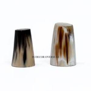 Molinillos de sal y pimienta de diseñador único fundido de aluminio de alta calidad disponibles en tamaño y color personalizados, centro de mesa de comedor - Product Image 5