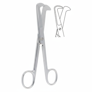 Tijeras Umbilicales <span class=keywords><strong>Schumacher</strong></span> de Grado Profesional (16 cm/6.25\") Tijeras Quirúrgicas Obstétricas de Acero Inoxidable de Primera Calidad - Product Image 1