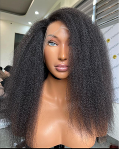 Fournisseur de perruques perruques de cheveux humains pleine dentelle perruque de cheveux transparent en gros os droit, vague d'eau - Product Image 5