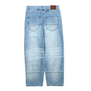 Pantalones vaqueros de hombre estilo 2026, ligeramente acampanados, de 9 pulgadas, con efecto levanta caderas, de pierna ancha y efecto adelgazante, con flecos, para mujer - Product Image 2