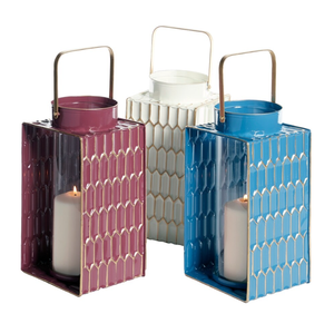 Wholesale Decorative Metal Candle Holder Lantern with Handle for Home, Wedding and Party Decoration in Low Price - Product Image 4