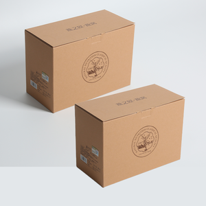 Boîtes d'expédition brunes personnalisées avec expédition incluse Carton ondulé avec revêtement en éponge <span class=keywords><strong>Construction</strong></span> en carton de stratification mat - Product Image 1