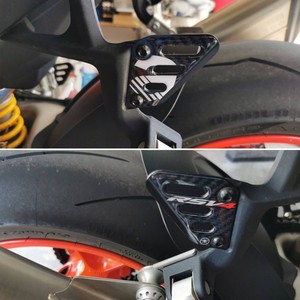 Adesivi 3D per Protezione Tallone Posteriore Aprilia RSV4 1100 2011-2024 - Product Image 4