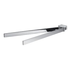 Lipari 37.5 cm ottone cromato porta asciugamani porta bagno in confezione finitura cromata da 1 - Product Image 1