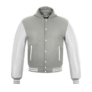 Chaquetas universitarias Versity para hombre, venta al por mayor, chaquetas universitarias en blanco, logotipo personalizado, chaqueta universitaria de Letterman lisa - Product Image 6
