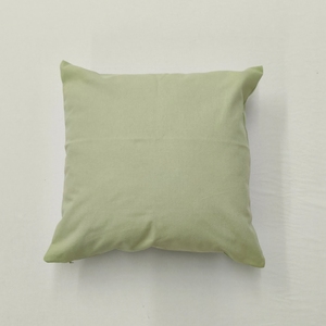 Housse de coussin en toile 100% coton, vert sauge, carrée, de qualité supérieure, pour canapé, hôtel, maison - Product Image 2