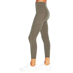 Leggings de vêtements de sport pour femmes taille haute Legging de Yoga confortable Logo personnalisé motif solide nouvelle mode grande taille taille élastique - Product Image 3
