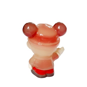 Assurance qualité petites Statues de Sculpture en résine artificielle Vietnam modèle artisanal peint à la main Accents espace de vie 70x40mm - Product Image 3