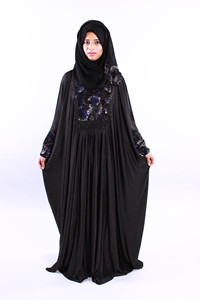 La mayoría de las tendencias de tela personalizada Abayas hermosos diseños nueva colección logotipo personalizado transpirable mujeres Abayas - Product Image 4