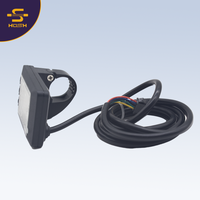 Prise de connexion étanche pour tableau de bord de vélo électrique avec écran LCD intelligent de 24V avec lecteur direct USB en plastique