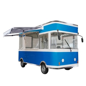 food vending van catering fully equipped concession street mobile food truck cart fast food trailer for sale - Product Image 3