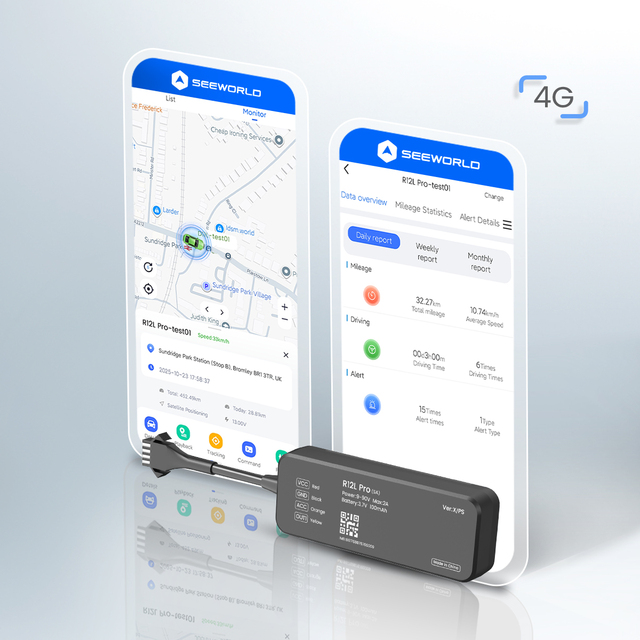 Best Real-Time Devices Engine Cut-Off for Cars GPS/GLONASS ACC Detection Compatible Android PC 4G LTE