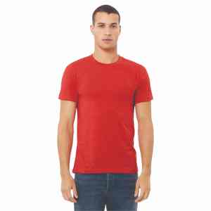 T-shirt court à col rond en coton biologique pour homme 100% T-shirt d'été doux et uni en tissu tricoté - Product Image 6