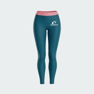 Customized Lightweight Women's Gym <b>Leggings</b> Top Trending Products with Logo on Waist <b>Knitted</b> Fabric - Product Image 3