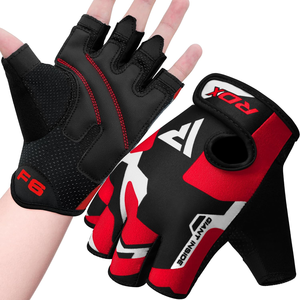 Professional Unisex Half-Finger Fitness <b>Gloves</b> Breathable Polyester Adjustable Wrist Strap Durable Palm Weight Lifting <b>Fishing</b> - Product Image 3