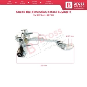 Limitador de Apertura de Puerta Trasera BDP226 para C3 MK1 MK2 2002-2016 9181.L9 - Product Image 5