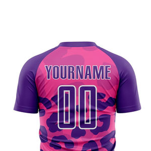 Proveedor directo de fábrica, camiseta de fútbol impresa por sublimación personalizada, camiseta de fútbol deportiva de nuevo diseño 2025 para entrenamiento - Product Image 6