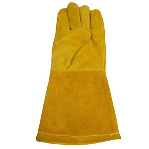 Guantes de Soldadura de Piel de Vacuno Sunland, Guantes de Seguridad de Piel Auténtica de Vacuno, Protección Laboral Industrial para Hombre - Product Image 5