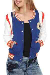 OEM logotipo personalizado deporte Casual mujer satén bombardero Varsity chaquetas para invierno colores rojos señoras College Club chaquetas de béisbol - Product Image 6