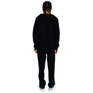 Sudaderas con cremallera de cara completa a granel personalizadas para hombres Diseño personalizado y logotipo Fleece en blanco Fitness Casual Men Full Zip up Hoodie - Product Image 5