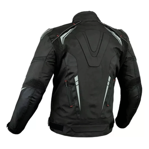 CE blindado 100% impermeable Cordura textil motocicleta aventura traje 2 piezas placa de identificación personalizada - Product Image 3