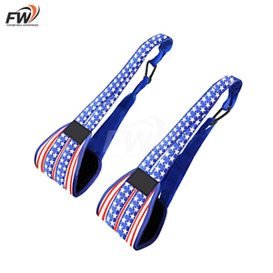 Sangles Abdominales Suspendues Légères et Ajustables en Coton et Polyester pour le Renforcement Musculaire Abdominal et la Force du Core, Entraînement de Fitness des Bras - Product Image 4