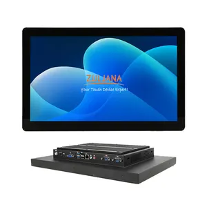 15.6 Inch Industrial Capacitive/Resistive Touch Screen Computer Panel PC With Fanless Technology