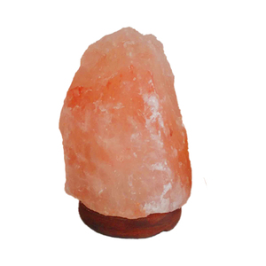 Lámpara de sal Himilayan Natural, ámbar cálido, brillo, cristal regulable, roca tallada, flor cálida, ámbar, Himilayan lámpara de sal, flor tallada - Product Image 4