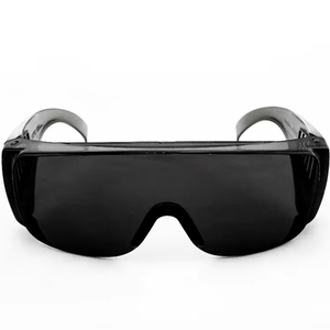 CE ANSI แว่นตานิรภัยแนวอุตสาหกรรม Z87.1มาพร้อมกับเลนส์ป้องกันหมอกและกันรอยขีดข่วนกรอบ PC แฟชั่นสำหรับงานฝุ่น - Product Image 4