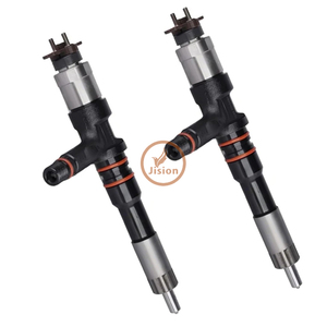 Inyector de Combustible Diésel JISION, Inyector de Combustible Common Rail 095000-6140, 6261-11-3200 para Komatsu 6D140E PC800-8 PC650-8, Envío Inmediato - Product Image 5