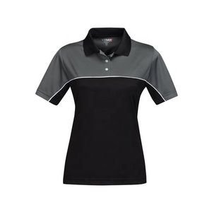 Vente chaude hommes confortables pour polos 100% coton impression broderie Logo solide haute qualité Polyester plaine uniforme - Product Image 1