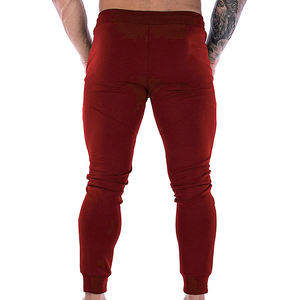 กางเกงลำลองสำหรับผู้ชายกางเกงวิ่งเอวสูงสำหรับผู้ชายกางเกงวิ่งปรับแต่งโลโก้ได้ทันสมัยทุกขนาดสีรุ่นใหม่ที่ดีที่สุดผ้าฝ้ายย้อมสีเข้ม - Product Image 2