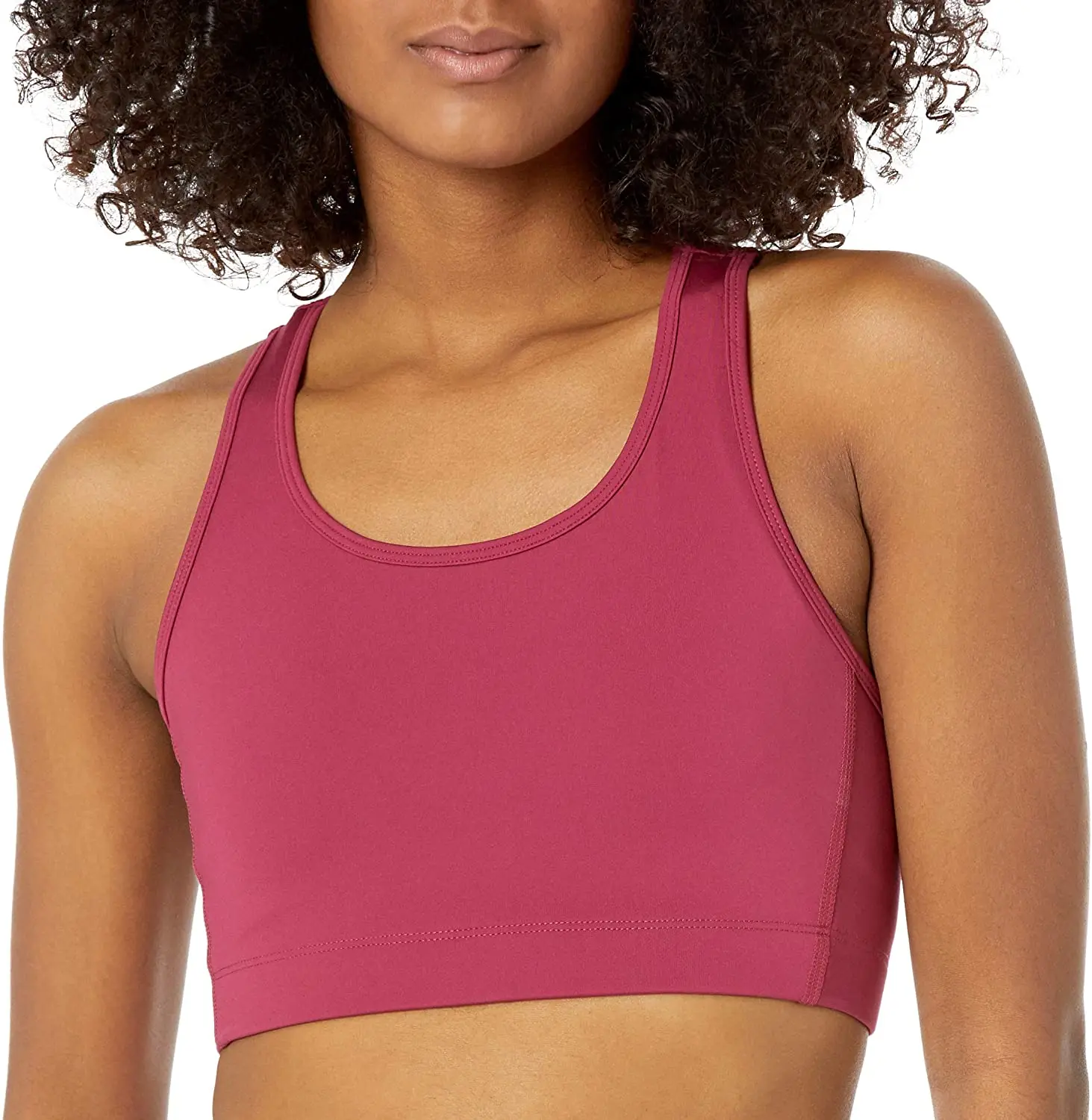 Woven Label High Quality New Arrival Wholesale Womens Sports Bra Sexy Yoga Running Leopard Reversible High Support Seamless