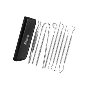 Juego de 5 uds., juego de herramientas preparadas para dentista Dental, Kit de cuidado de dientes de sonda, juego de herramientas dentales, herramientas de examen, equipos de acero inoxidable - Product Image 5