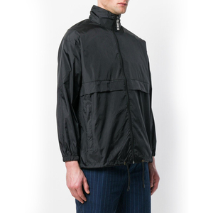 Veste coupe-vent à fermeture éclair intégrale, imperméable, vêtements d'équipe, veste coupe-vent légère, impression de logo personnalisée, broderie, vestes de sport pour hommes - Product Image 3
