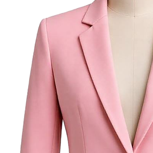 Personalizado | ALPHA |   Sorority AKA - Camisa de Vestir para Hombre, Corte Entallado, Cuello Clásico, Antiarrugas, Ligera, de Alta Calidad, en Poliéster/Spandex, Color Rosa - Product Image 4