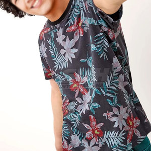 T-shirt en coton 100% uni, design unique, sublimation, logo personnalisé imprimé, respirant, séchage rapide, coupe ample, été pour homme - Product Image 4