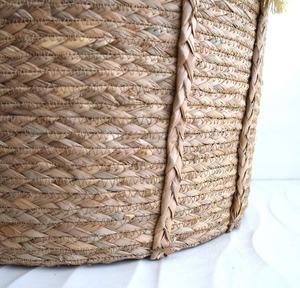 Hot New Design Jacinthe D'eau Panier De Rangement Panier Tissé Durable Tissé À La Main Cuisine Espace Organisateur - Product Image 3