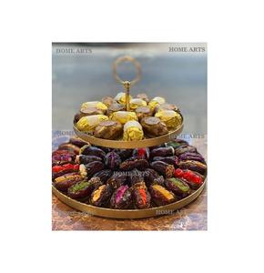 Support à gâteau en laiton de dernière génération, qualité supérieure, forme ronde, support de service pour chocolats en provenance d'Inde - Product Image 4