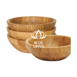 LIVRAISON IMMÉDIATE Disponible : Bols profonds en bambou de qualité supérieure pour le rangement des fournitures d'artisanat et l'amélioration de la durabilité alimentaire - Product Image 1